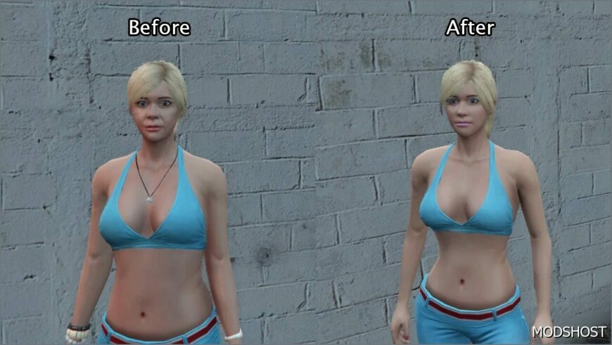 GTA 5 Player Mod: Better Tracey (Featured)