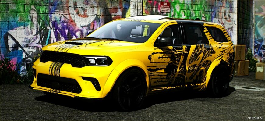 GTA 5 Dodge Vehicle Mod: Durango Hellcat Widebody (Featured)