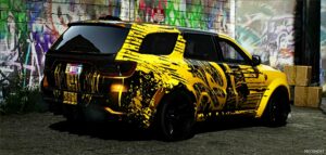 GTA 5 Dodge Vehicle Mod: Durango Hellcat Widebody (Image #2)