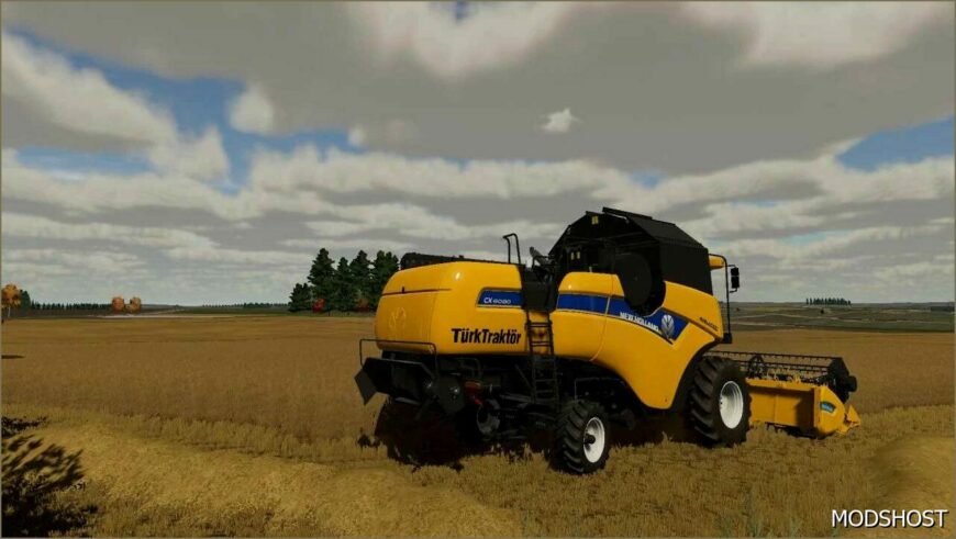 FS22 NEW Holland Combine Mod: CX 6080 (Featured)