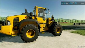 FS22 Volvo Forklift Mod: L120H V1.1 (Featured)