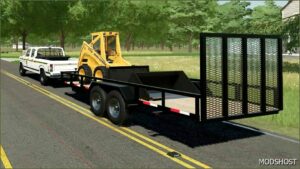 FS22 Ford Car Mod: 1986 Ford F350 John Deere Dealer Truck (Image #3)