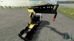 FS22 Volvo Truck Mod: FH16 5 Axles with Effer Crane (Image #3)