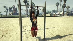 GTA 5 Player Mod: Better Muscle Female (Image #4)