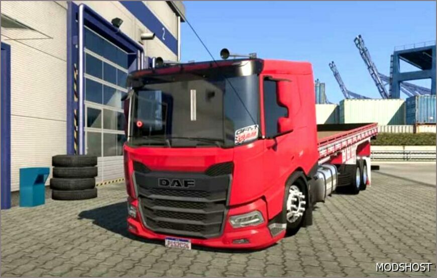 ETS2 DAF Truck Mod: XD NA Carroceria COM Carga Animada 1.51 (Featured)