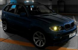 BeamNG BMW Car Mod: X5 E53 V1.2 0.33 (Featured)