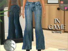 Sims 4 Everyday Clothes Mod: MIA Jeans (Image #2)