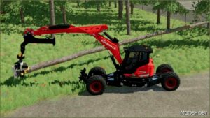 FS22 Forklift Mod: Euromach R1055 Forester V1.1 (Image #6)