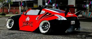 GTA 5 Nissan Vehicle Mod: GTR 370Z Halloween Edition Debadged (Image #2)