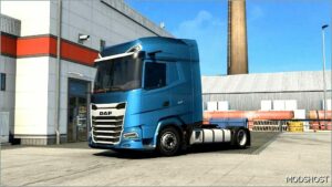 ETS2 DAF Truck Mod: LOW Deck Chassis Addon for DAF 2021 by Sogard3 FIX V1.5 (Image #2)