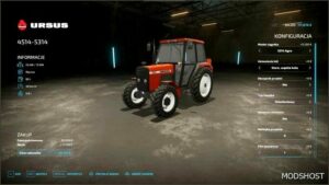 FS22 Ursus Tractor Mod: 4512-5314 V1.0.0.1 (Featured)