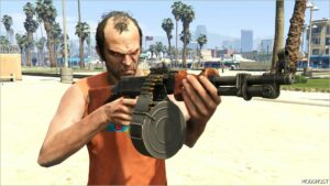 GTA 5 Weapon Mod: RPD Sp/Replace V1.1 (Image #3)