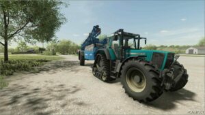 FS22 Fendt Tractor Mod: Favorit 800/900 Crawlers, Forest, Full Animation V1.0.1.1 (Image #2)