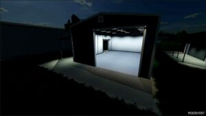 FS22 Placeable Mod: Metal Barn/Garage (Image #2)