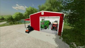 FS22 Placeable Mod: Metal Barn/Garage (Image #5)