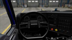 ATS Mack Interior Mod: SCS Mack Pinnacle Dashboard Warning FIX (Featured)