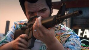 GTA 5 Weapon Mod: Colt M16A1 1967 Model V1.5 (Image #4)