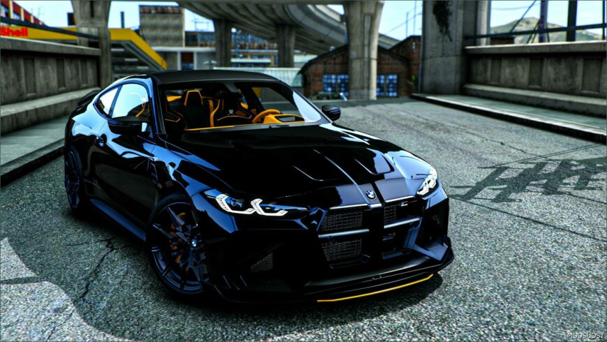 GTA 5 BMW Vehicle Mod: M4 2021 V4 (Featured)