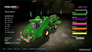 FS22 Vehicle Mod: Holmer Terra Felis 3 EVO Rust Edition (Image #3)