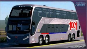 ETS2 Mod: Busscar Vissta Buss DD 6×2 8×2 (Featured)