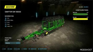 FS22 Cultivator Mod: Bednar SM18 Rust Edition V1.2 (Featured)