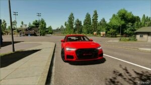 FS22 Audi Car Mod: A6 Limousine (Image #5)