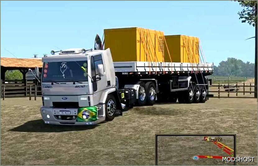 ETS2 Ford Truck Mod: Cargo 4532/2422 1.51 (Featured)