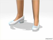 Sims 4 Female Shoes Mod: Child Cozy Heels (Image #3)