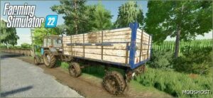 FS22 Trailer Mod: 2-PTS 4 887 B V1.1.1 (Featured)