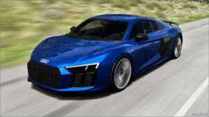 BeamNG Audi Car Mod: R8 2016-2023 V5.2 0.33 (Image #3)