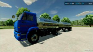 FS22 Kamaz Truck Mod: Cisterna (Image #10)