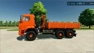 FS22 Kamaz Truck Mod: 6522 Manipulator (Image #9)