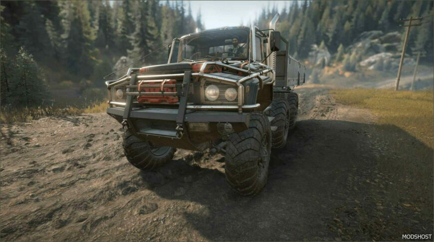 SnowRunner Truck Mod: Step 72-49 Albatross (NKD Expeditions Pack) V1.5 (Featured)