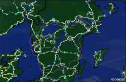 ETS2 ProMods Map Mod: Scandinavia Rebuild – A Promods Add-On V1.2 1.51 (Image #2)