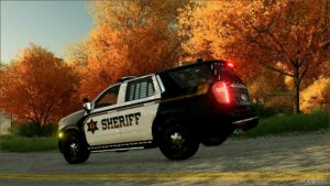 FS22 Chevrolet Car Mod: 2021 Chevrolet Tahoe Police (Featured)