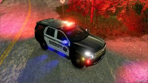 FS22 Chevrolet Car Mod: 2021 Chevrolet Tahoe Police (Image #6)