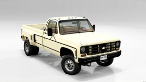 BeamNG Chevrolet Car Mod: Squarebody 0.33 (Featured)