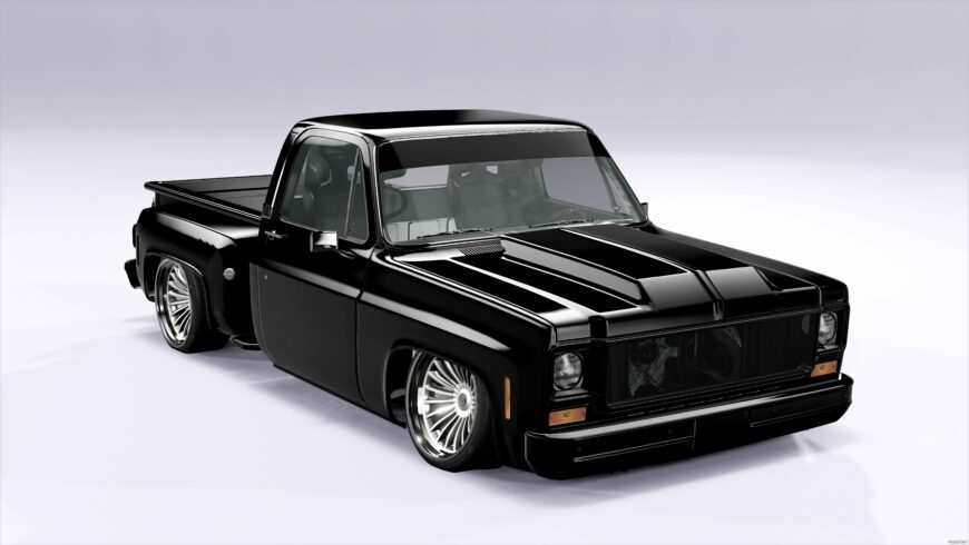 BeamNG Chevrolet Car Mod: C10 By CrownedBeamer 0.33 (Featured)