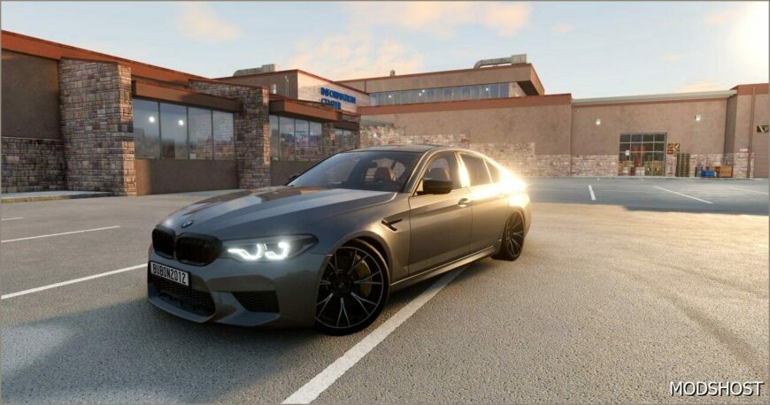 BeamNG BMW Car Mod: M5 F90 0.33 (Featured)