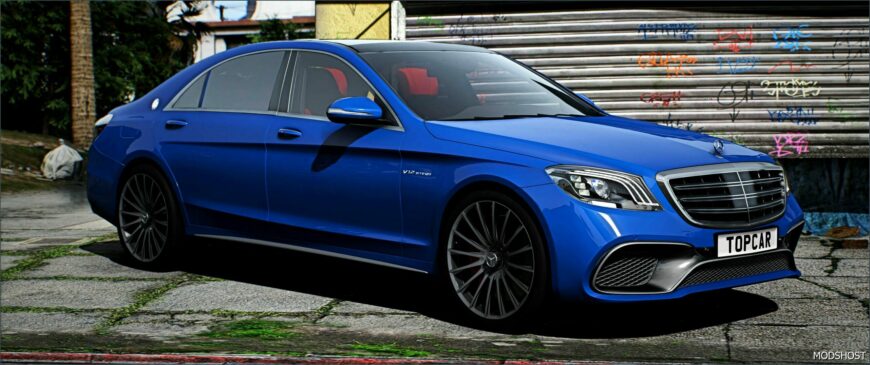 GTA 5 Vehicle Mod: 2018 Mercedes S65 AMG (Featured)