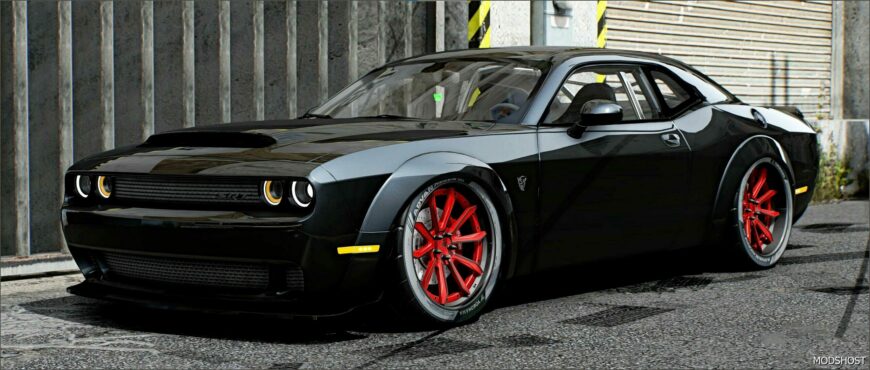 GTA 5 Dodge Vehicle Mod: Challenger LWD (Featured)