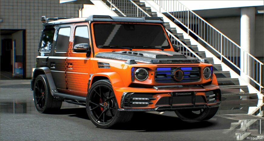 GTA 5 Mercedes-Benz Vehicle Mod: 2022 Mercedes-Benz G63 Mansory (Featured)