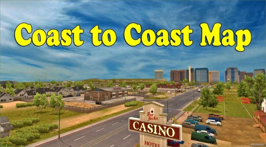 ATS Map Mod: Coast to Coast V2.18.51.2 (Featured)