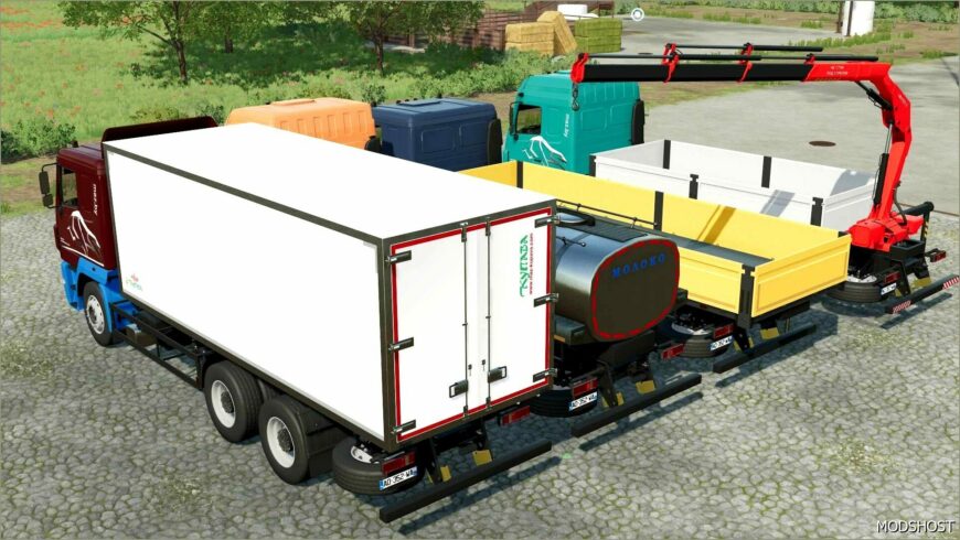 FS22 Truck Mod: MAZ 6312 Updated (Featured)