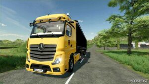 FS22 Truck Mod: Mercedes Actros 2022 - MSC Group (Featured)