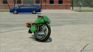 FS22 Vehicle Mod: Lizard Monobike (Image #2)