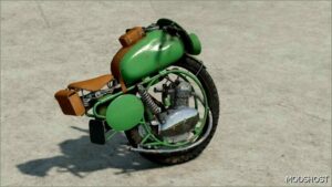 FS22 Vehicle Mod: Lizard Monobike (Image #4)