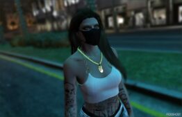 GTA 5 Player Mod: Chain for MP Female (Image #3)