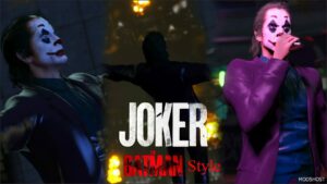 GTA 5 Player Mod: Joker | 2019 MTN Version Add-On PED (Featured)