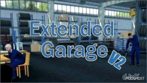 ETS2 Mod: Extended Garage V2 1.51 (Featured)